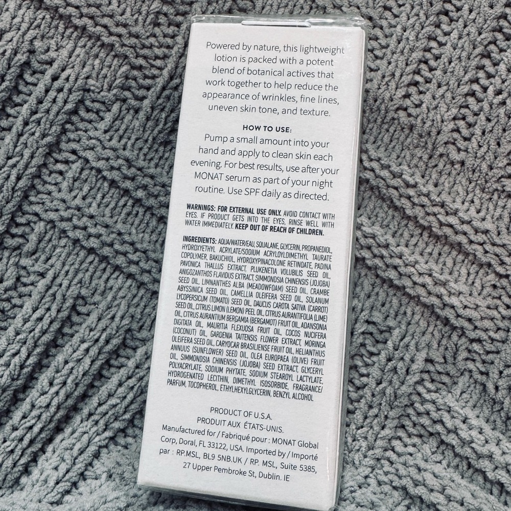 Monat Botanic Bakuchiol Vegan Retinol Alternative Lotion - Picture 4 of 9